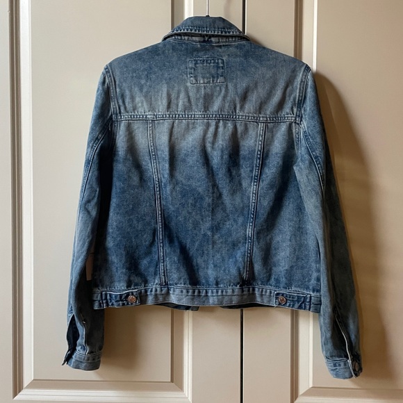 Forever 21 Los Angeles Blue Jean Jacket Size Small - Picture 2 of 5